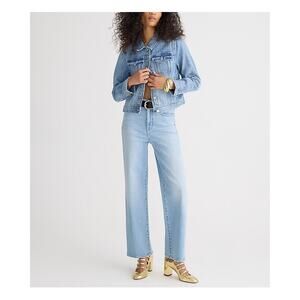 J. Crew 'Slim' Blue Wide-Leg  Denim Jean Size 30 - NWT